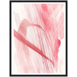 Load image into Gallery viewer, Blushing Pink Brushstrokes Minimalist Wall Art Print
