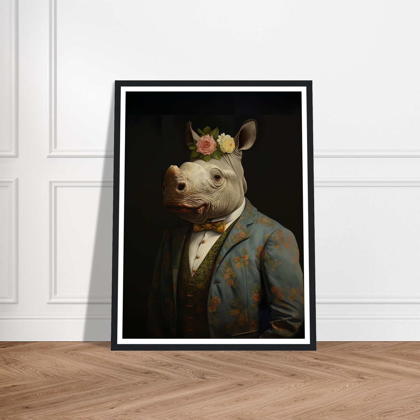 Regency Era Rhino Portraiture