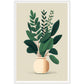 ZZ Plant Vase Wall Art Print