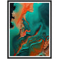 Oceanic Dreamscape Abstract Painting Wall Art Print