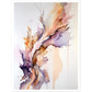 Nature's Pastel Symphony Abstract Shapes Wall Art Print