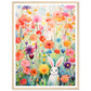 Vibrant Floral Fantasy Wall Art Print