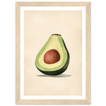 Load image into Gallery viewer, Tasty Sliced Avocado Kitchen Wall Art Print
