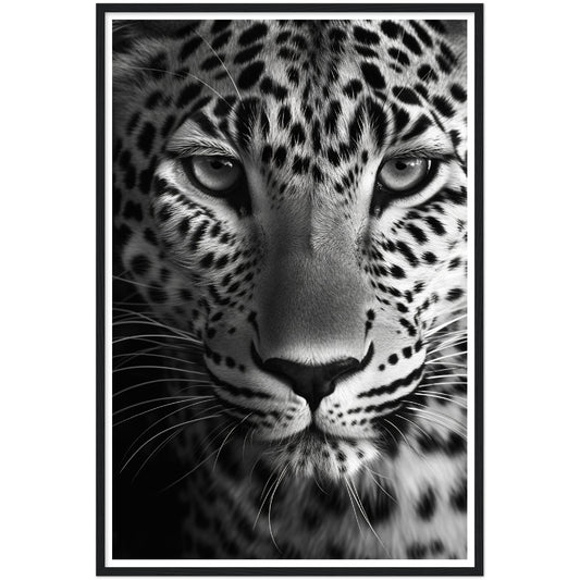 Leopard's Gaze Photograph Wall Art Print