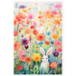 Vibrant Floral Fantasy Wall Art Print