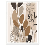 Load image into Gallery viewer, Earthly Botanical Abstract Plants Wall Art Print
