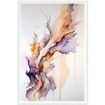Load image into Gallery viewer, Nature&#39;s Pastel Symphony Abstract Shapes Wall Art Print