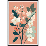 Load image into Gallery viewer, Beautiful Cherry Flower Blooms Wall Art Print