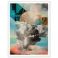 Celestial Cloud Collage Dreamscape Wall Art Print