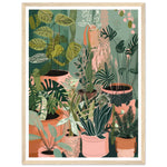 Load image into Gallery viewer, Potted House Plant Party Wall Art Print