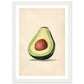 Tasty Sliced Avocado Kitchen Wall Art Print