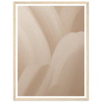 Load image into Gallery viewer, Gentle Rake Textures On Blushing Plaster Wall Art Print