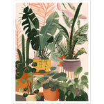 Load image into Gallery viewer, Boho Potted House Plants Wall Art Print