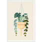 Macrame Trendy Plant Pot Wall Art Print