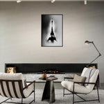 Load image into Gallery viewer, Modernist Eiffel Tower Noir Wall Art Print
