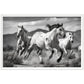 Thundering Horse Hooves Wall Art Print