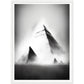 Giza's Monochromatic Wonder Wall Art Print