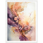 Nature's Chromatic Symphony - Salmon Edition Watercolour Wall Art Print