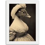 Load image into Gallery viewer, Quack-tastic Duck Bride Wall Art Print
