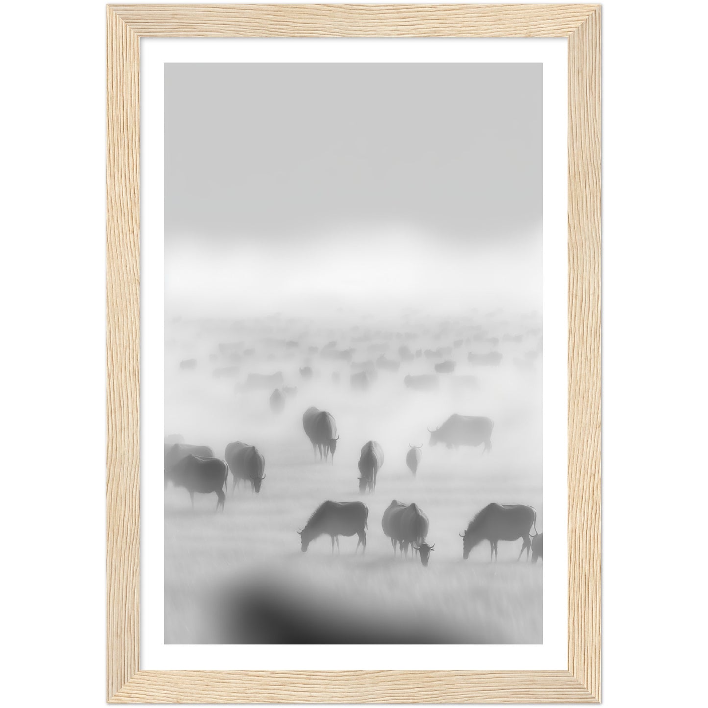 Magical Serengeti Migration Wall Art Print