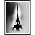 Load image into Gallery viewer, Modernist Eiffel Tower Noir Wall Art Print