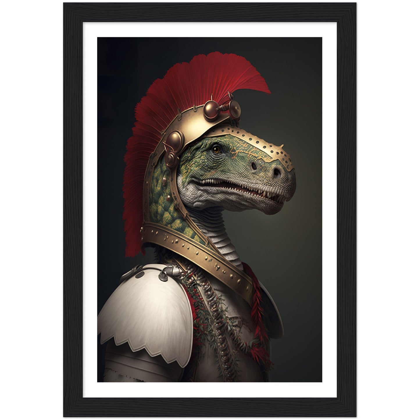 Dinosaur Classic Portraiture Wall Art Print