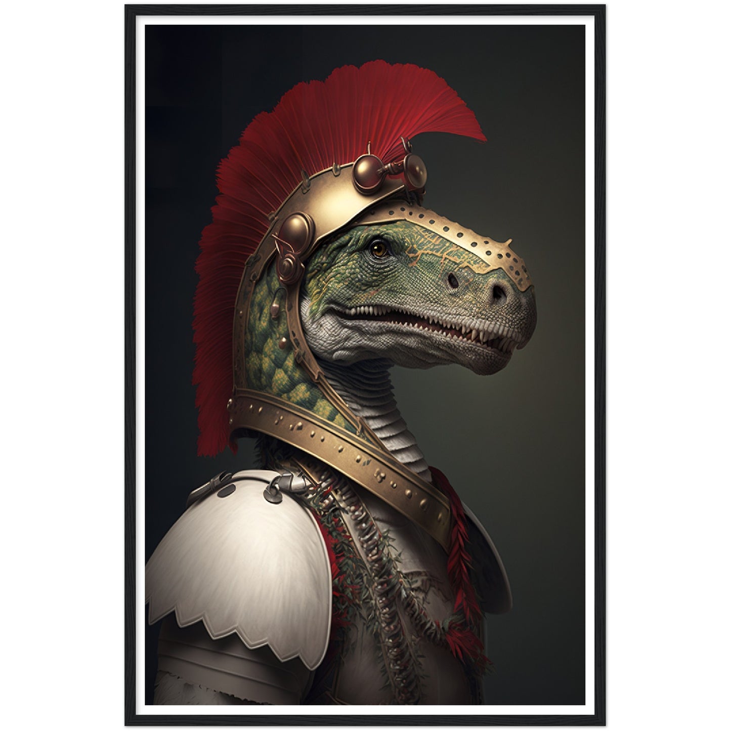 Dinosaur Classic Portraiture Wall Art Print