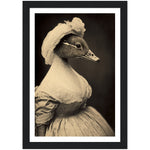 Load image into Gallery viewer, Quack-tastic Duck Bride Wall Art Print
