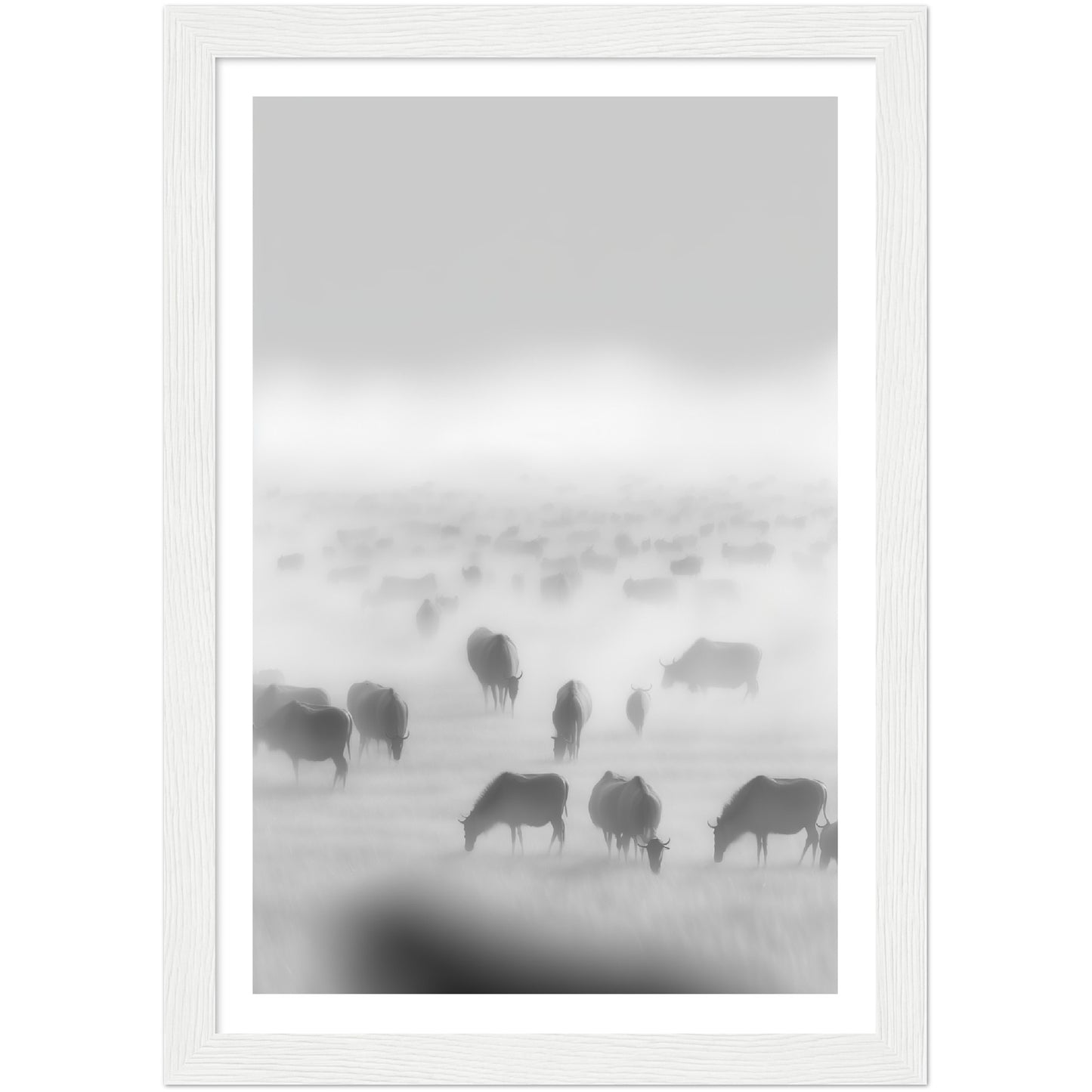 Magical Serengeti Migration Wall Art Print