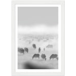 Load image into Gallery viewer, Magical Serengeti Migration Wall Art Print