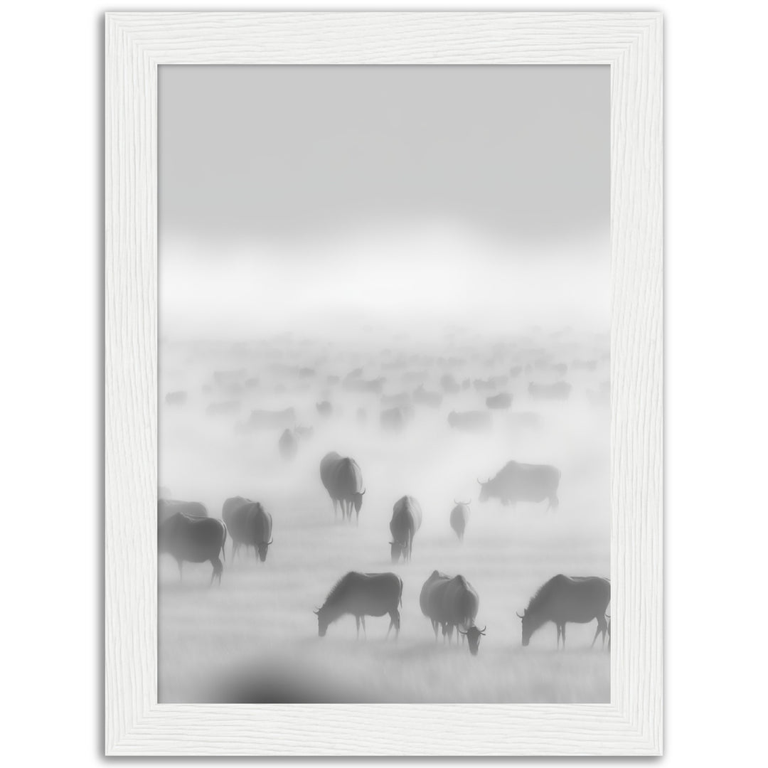 Magical Serengeti Migration Wall Art Print