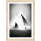 Giza's Monochromatic Wonder Wall Art Print