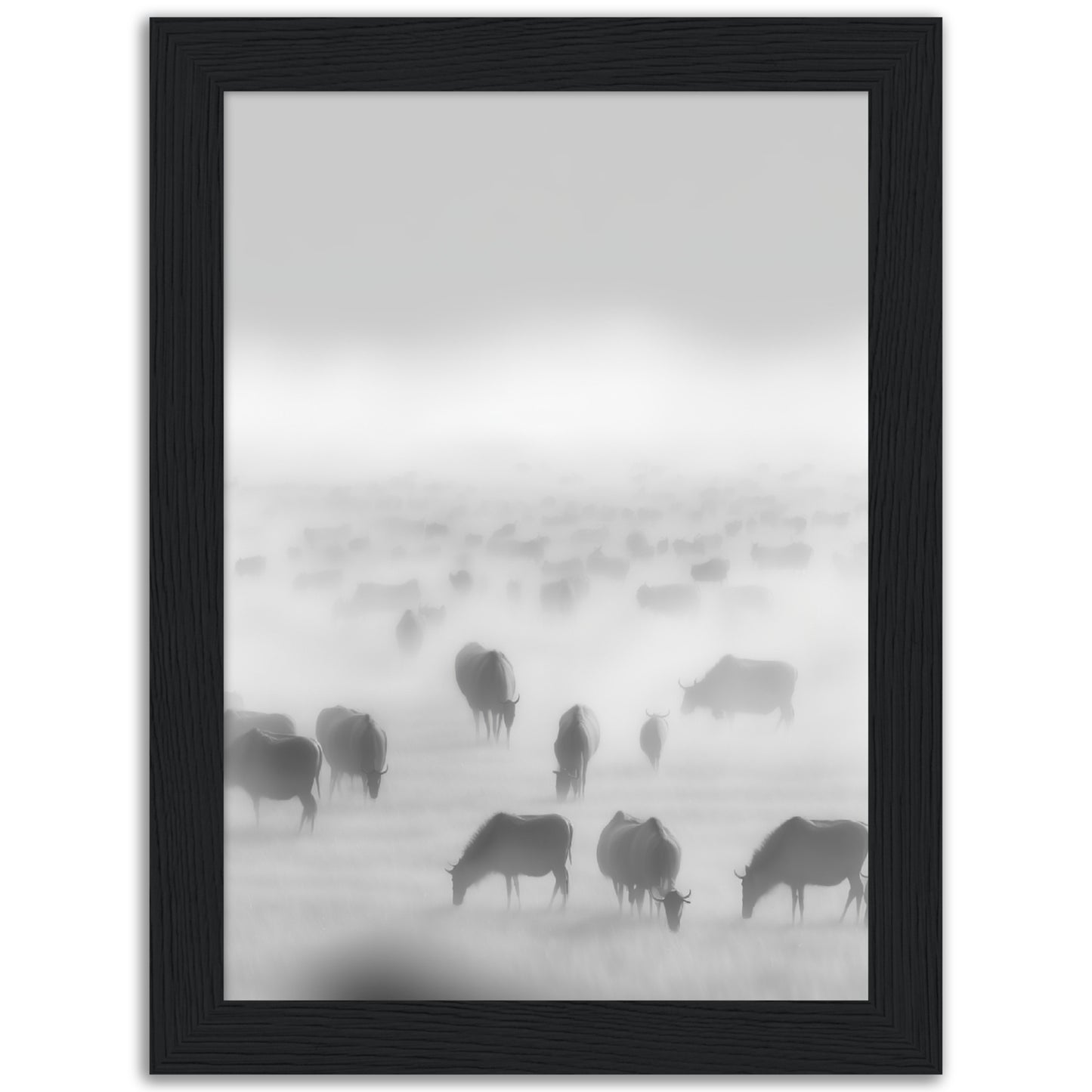 Magical Serengeti Migration Wall Art Print