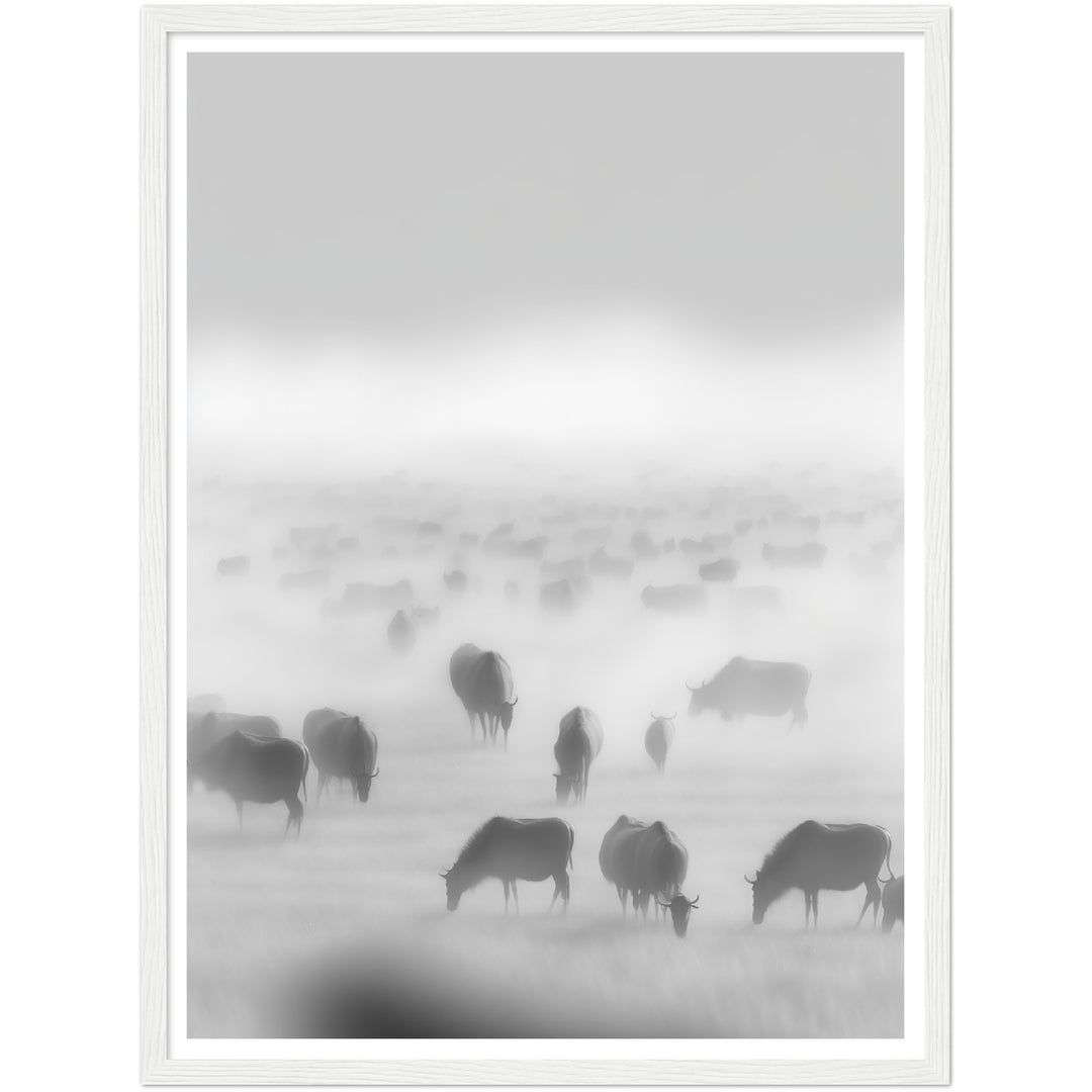 Magical Serengeti Migration Wall Art Print