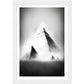 Giza's Monochromatic Wonder Wall Art Print