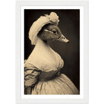 Load image into Gallery viewer, Quack-tastic Duck Bride Wall Art Print
