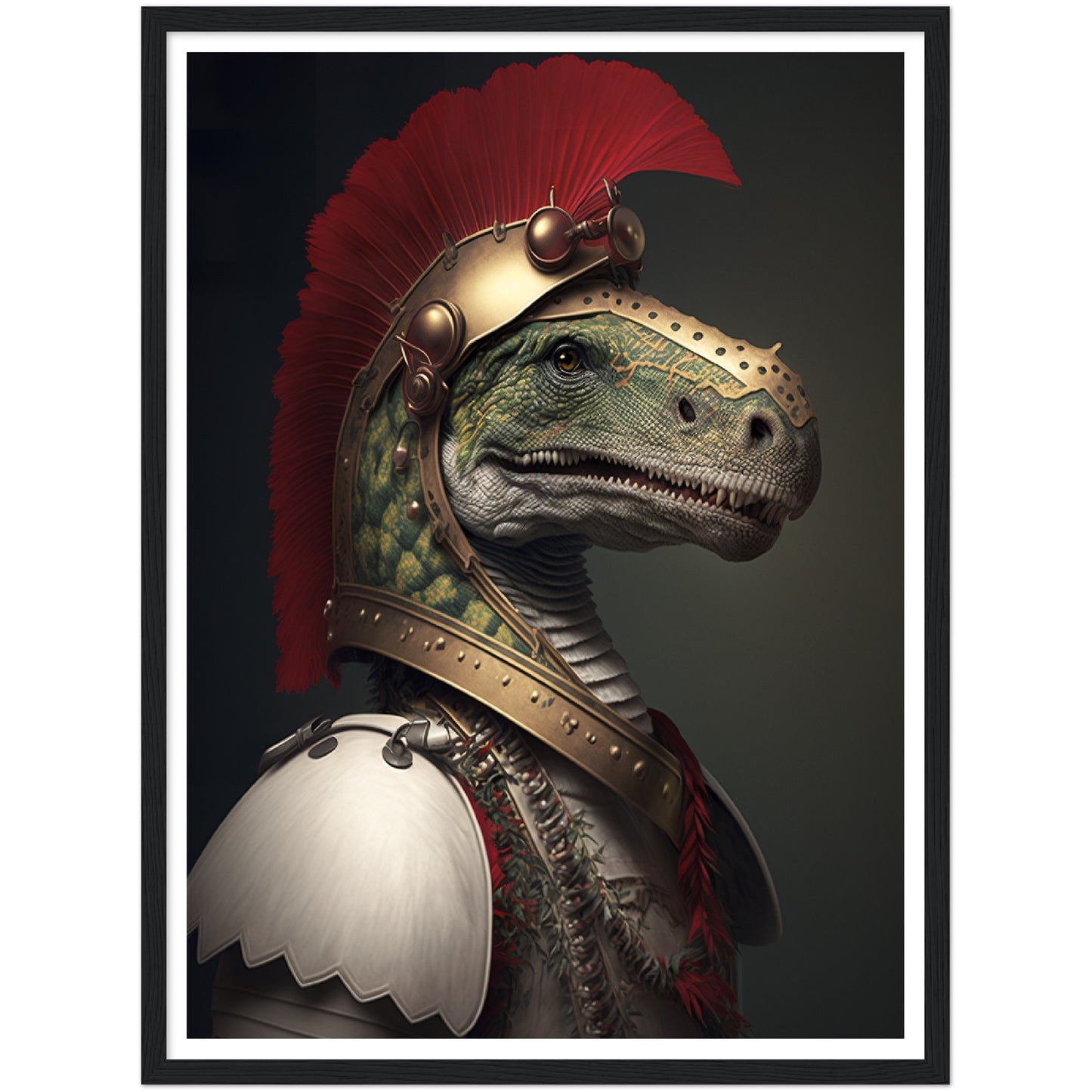 Dinosaur Classic Portraiture Wall Art Print