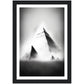 Giza's Monochromatic Wonder Wall Art Print