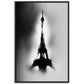 Modernist Eiffel Tower Noir Wall Art Print