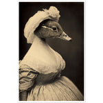 Load image into Gallery viewer, Quack-tastic Duck Bride Wall Art Print