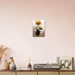 Load image into Gallery viewer, Floral Marigold Madness Abstract Flower Wall Art Print