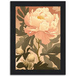 Load image into Gallery viewer, Pretty Peony Flower Petals Wall Art Print