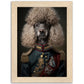 Poodle General Renaissance Animal Portraiture Wall Art Print