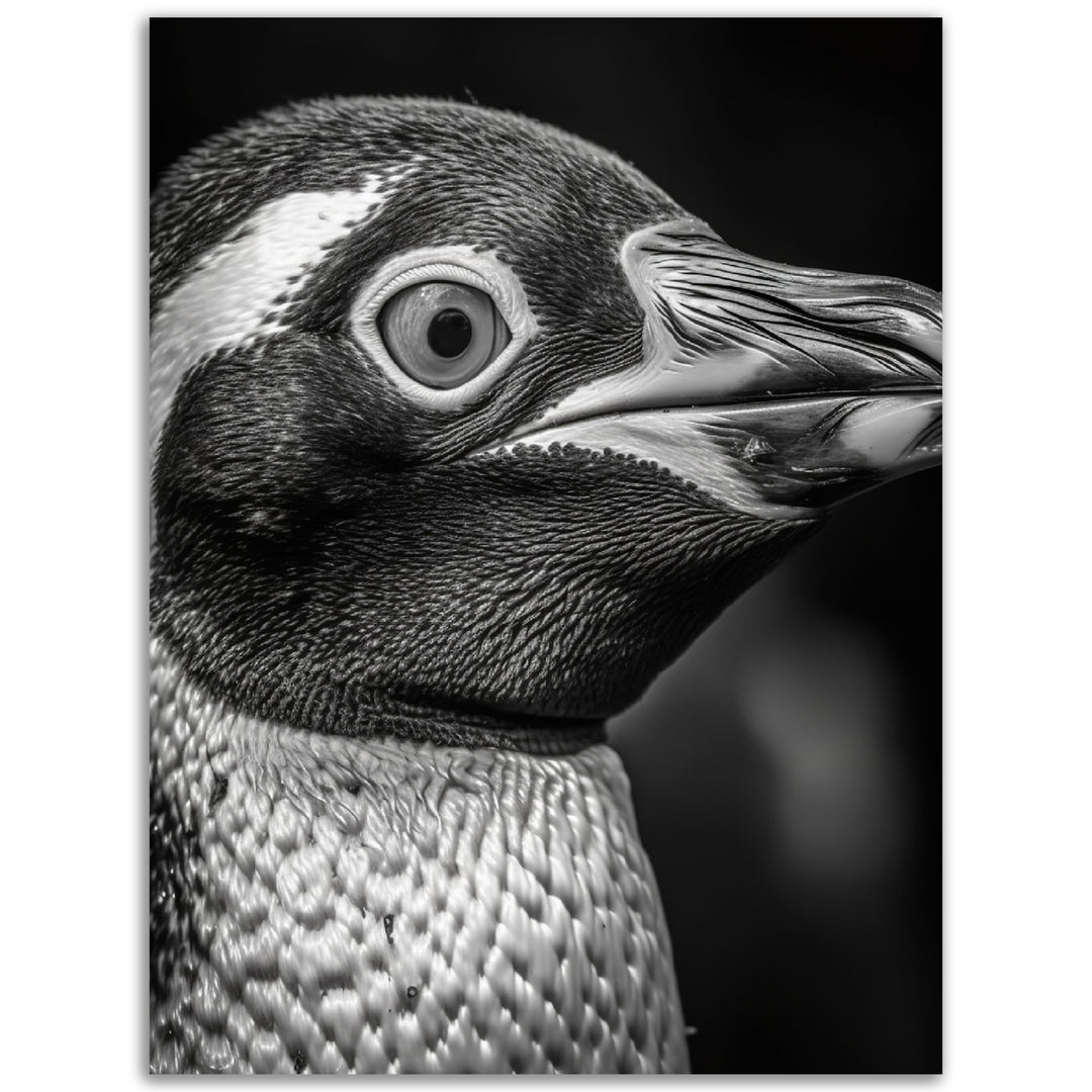 Penguin Portrait Photograph Wall Art Print