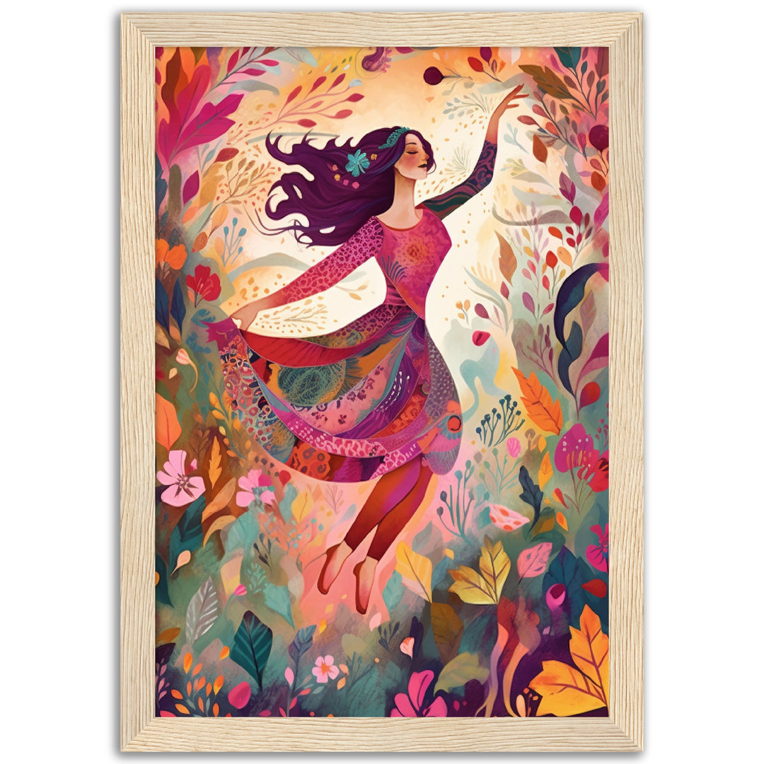 Nature's Joyful Dance Wall Art Print