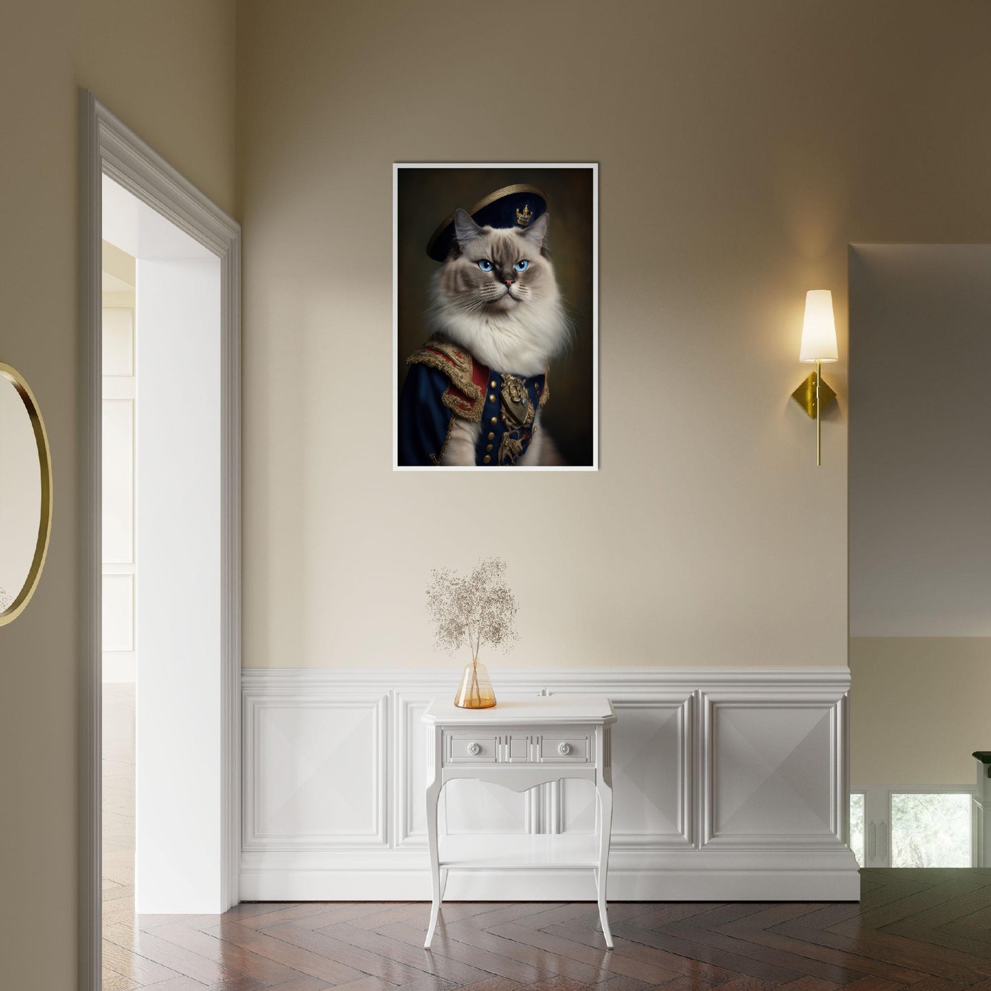 Ragdoll Portraiture Wall Art Print