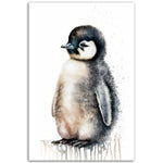 Load image into Gallery viewer, Penguin Fluffy Pal Nursery Wall Art Print