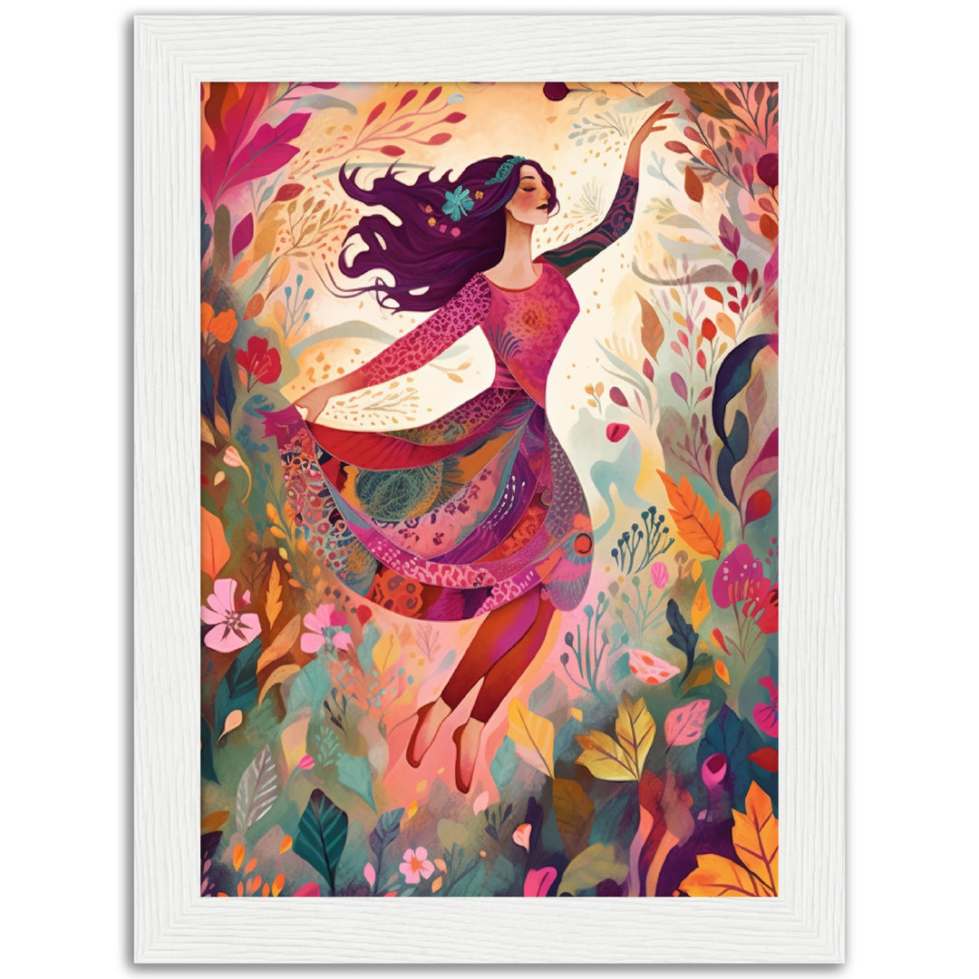 Nature's Joyful Dance Wall Art Print