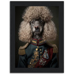 Load image into Gallery viewer, Poodle General Renaissance Animal Portraiture Wall Art Print
