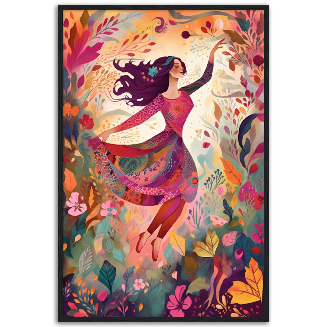 Nature's Joyful Dance Wall Art Print